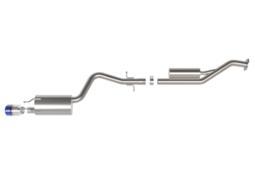 Picture of aFe Lexus IS300 01-05 L6-3-0L Takeda Cat-Back Exhaust System- Blue Tip