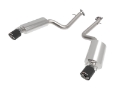 Picture of aFe Lexus IS350 14-22 V6-3-5L Takeda Axle-Back Exhaust System- Carbon Fiber Tip