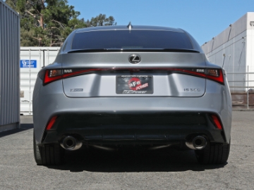 Picture of aFe Lexus IS350 14-22 V6-3-5L Takeda Axle-Back Exhaust System- Blue Tip