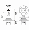 Picture of Hella High Wattage Bulb H7 12V 100W PX26d T4-6 Pair