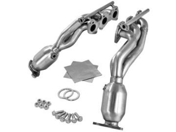 Picture of aFe Twisted Steel Header 409 SS w-Cat 12-15 Toyota Tacoma V6-4-0L
