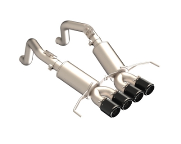 Picture of MBRP 14-19 Chevrolet Corvette 3in Dual Split Rear Axle Back w- Carbon Fiber Tips