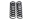 Picture of UMI Performance 64-72 GM A-Body 1in Lowering Spring Front - Set