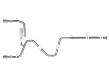 Picture of aFe Takeda 22-23 Hyundai Elantra N L4-2-0L t 3in 304 SS Cat-Back Exhaust w- Polished Tips