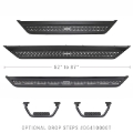 Picture of Go Rhino 21-23 Ford Bronco 2DR Sport Utility Dominator Xtreme D6 Side Steps 6in - 57in Long