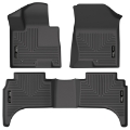 Picture of Husky Liners 2022 Hyundai Santa Cruz WeatherBeater Front & 2nd Seat Floor Liners - Black