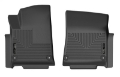 Picture of Husky Liners 2022 Rivian R1T X-ACT Front Floor Liner - Blk