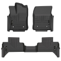Picture of Husky Liners 2022 Toyota Tundra WeatherBeater Ext- Cab DC Front & 2nd Seat Floor Liner - Blk