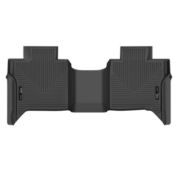 Picture of Husky Liners 2022 Toyota Tundra Ext- Cab CrewMax WeatherBeater 2nd Seat Floor Liner - Blk