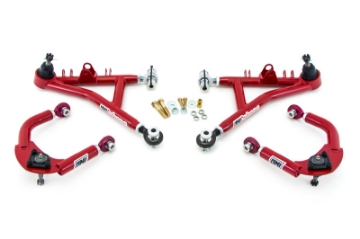 Picture of UMI Performance 93-02 GM F-Body Front A-arm Kit Adjustable CrMo Drag Race