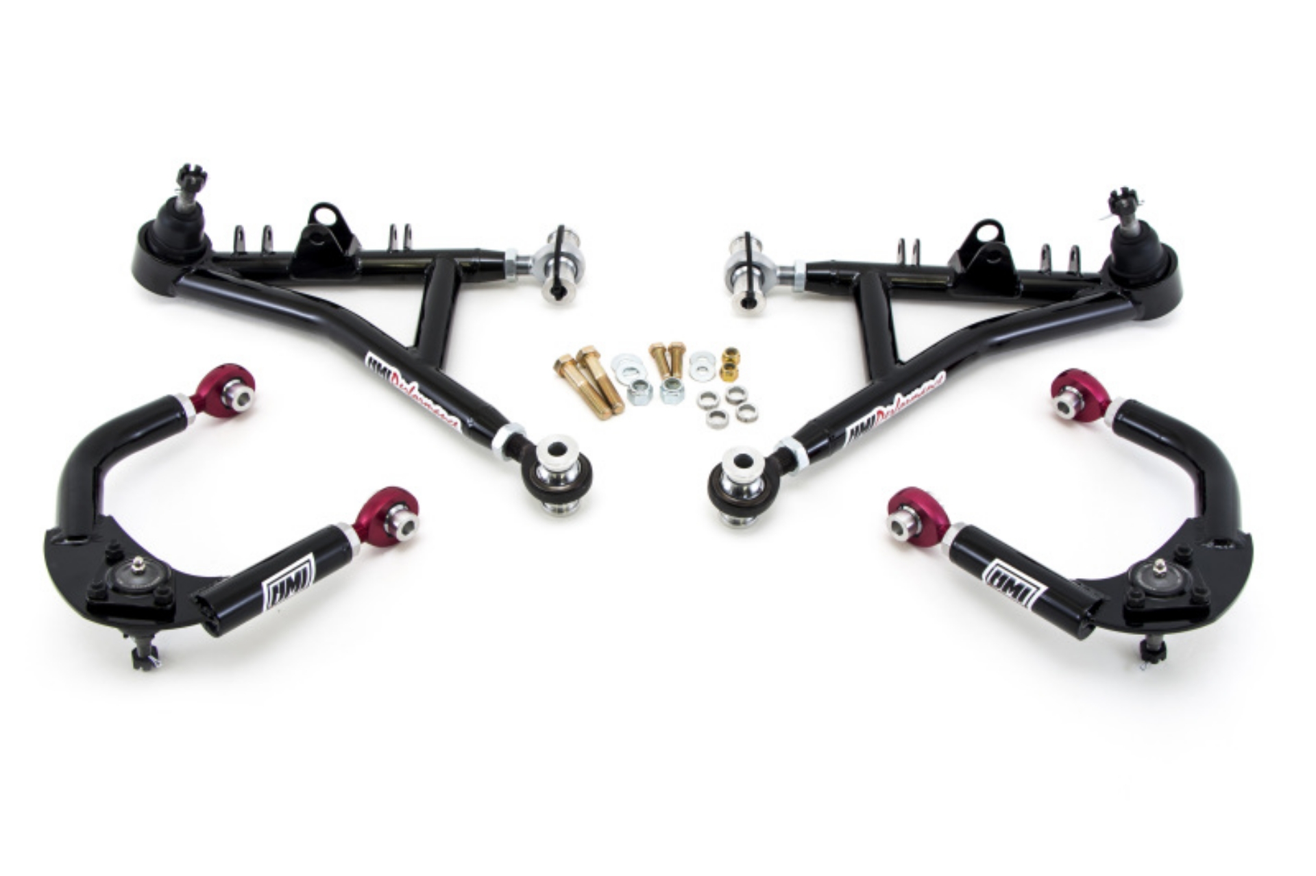 Picture of UMI Performance 93-02 GM F-Body Front A-arm Kit Adjustable CrMo Drag Race
