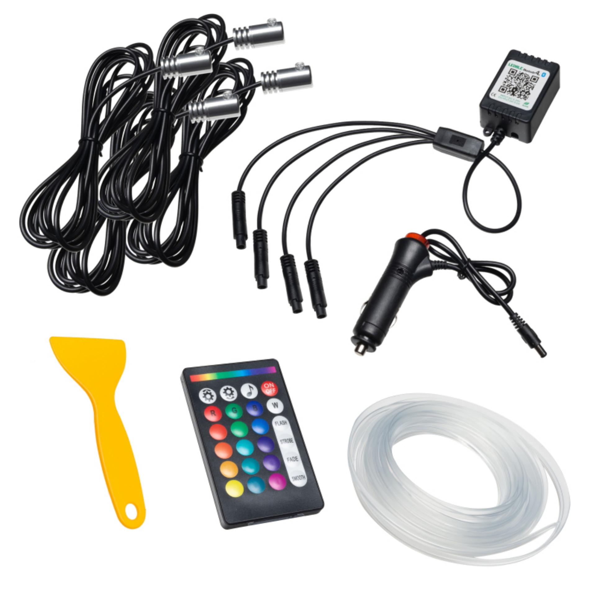 Picture of Oracle Lighting Ford Bronco ColorSHIFT Fiber Optic LED Interior Kit