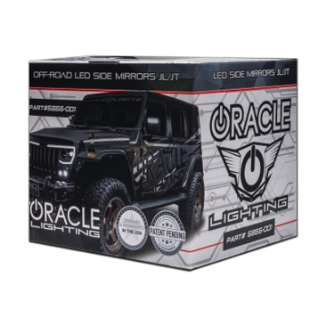 Picture of Oracle Lighting LED Off-Road Side Mirrors for Jeep Wrangler JL - Gladiator JT