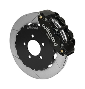 Picture of Wilwood Narrow Superlite 6R Front Big Brake Kit 12-88in Slotted Black 05-11 Ford Crown Victoria