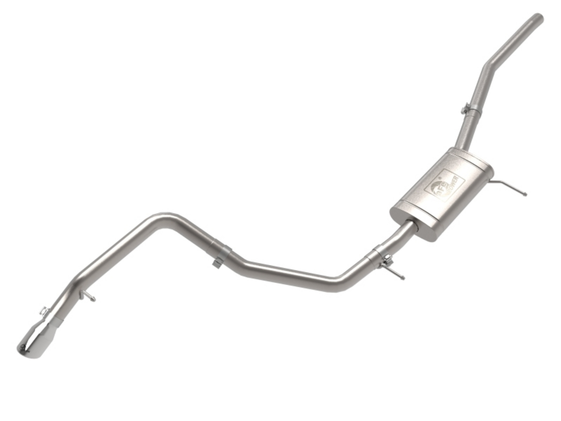 Picture of aFe 22-23 Ford Maverick EcoBoost L4 2-0Lt Vulcan Series 2-1-2in 304 SS Cat-Back w- Polished Tip