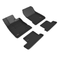 Picture of 3D MAXpider 2022 Toyota GR86 Kagu 1st & 2nd Row Floor Mats - Black