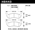 Picture of Hawk 03-04 Mercury Marauder DTC-30 Rear Race Pads