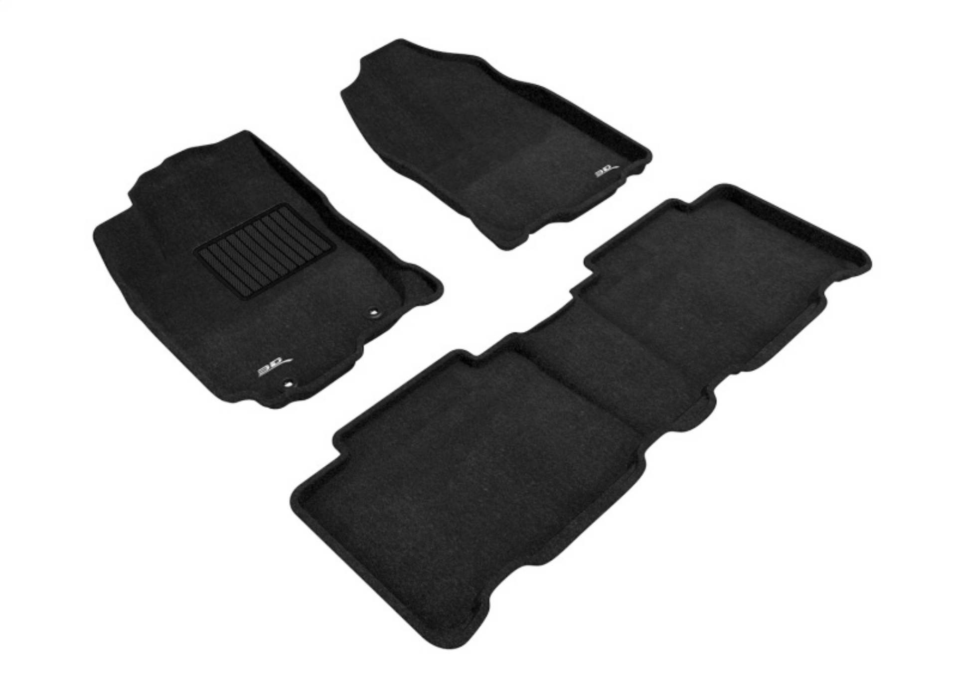 Picture of 3D Maxpider 13-18 Toyota Rav4 Elegant 1st 2nd Row - Floor Mat Set Black