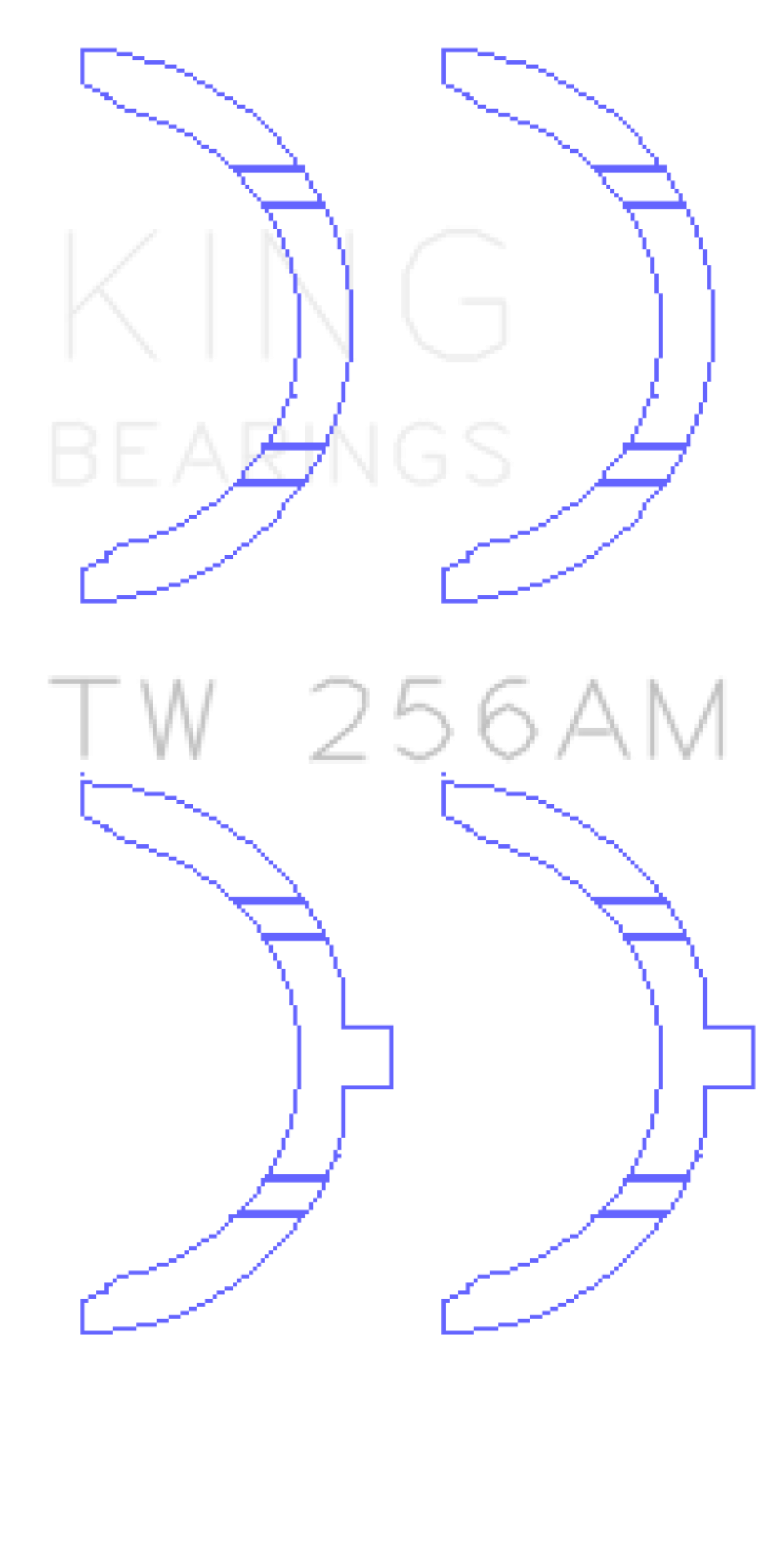 Picture of King Engine Bearings Mazda JE-JE06-JE07 Thrust Washer Set of 2