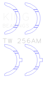 Picture of King Engine Bearings Mazda JE-JE06-JE07 Thrust Washer Set of 2