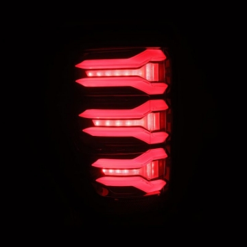 Picture of AlphaRex 21-22 Ford F-150 LUXX LED Taillights Black-Red