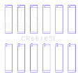 Picture of King Engine Bearings Buick - Chevrolet V6 STD Size SI-Series Connecting Rod Bearings Set of 6