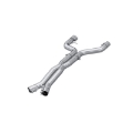 Picture of MBRP 21-23 BMW M4 G82 - M3 G80 3-0L T304 Stainless Steel 3in Resonator Bypass X-Pipe