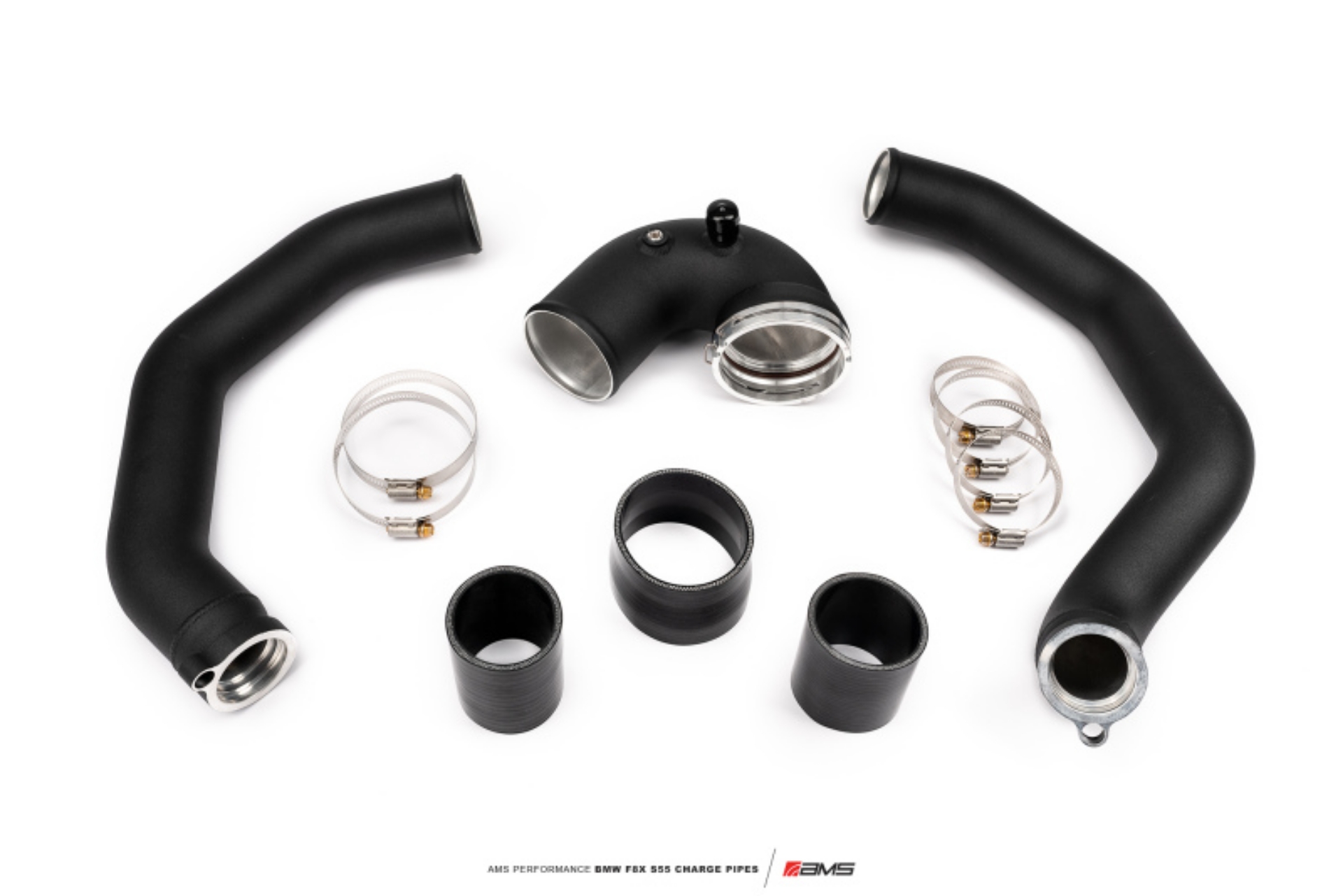 Picture of AMS Performance 15-18 BMW M3 - 15-20 BMW M4 w- S55 3-0L Turbo Engine Charge Pipes