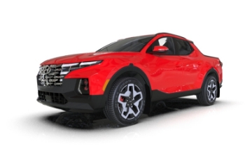 Picture of Rally Armor 22-25 Hyundai Santa Cruz Black Mud Flap w-Grey Logo