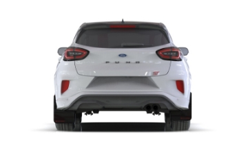 Picture of Rally Armor 20-25 Ford Puma ST Black Mud Flap w-Grey Logo