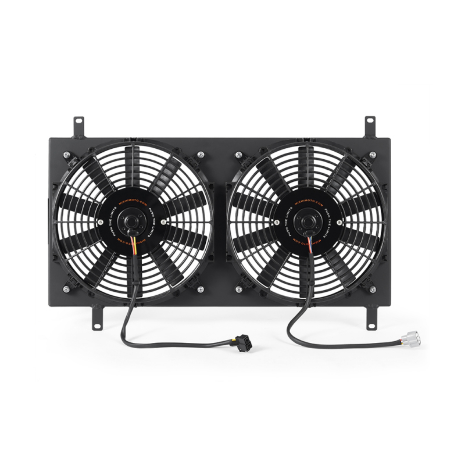 Picture of Mishimoto 90-97 Mazda Miata Aluminum Fan Shroud Kit - Black