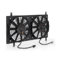 Picture of Mishimoto 90-97 Mazda Miata Aluminum Fan Shroud Kit - Black