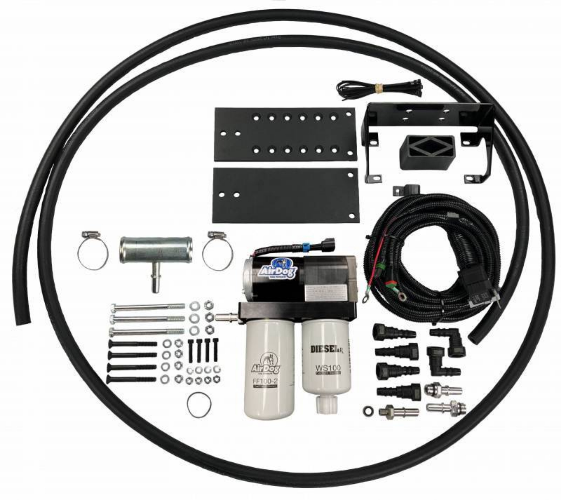 Picture of PureFlow AirDog 89-93 Dodge 12V 5-9L Cummins FP-100-4G Fuel Air Separation System