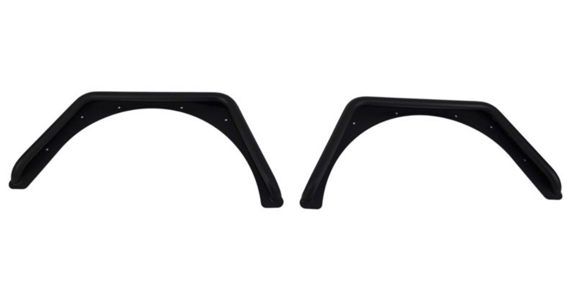 Picture of Fishbone Offroad 97-06 Jeep Wrangler TJ Steel Tube Fenders Rear 3In Flare - Blk Textured Powdercoat