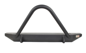 Picture of Fishbone Offroad 97-06 Jeep Wrangler TJ Rubicon Steel Front Bumper W-Stinger - Blk Txtrd Pwdercoat