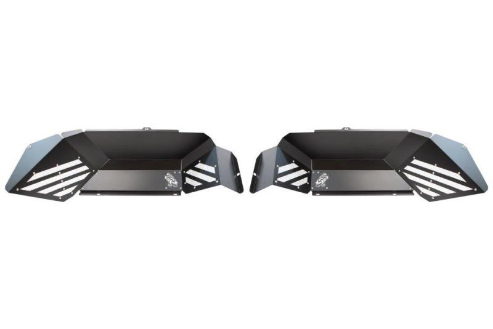 Picture of Fishbone Offroad 2020+ JT Gladiator Rear - Black Aluminum Inner Fenders