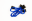 Picture of Fishbone Offroad Paracord Zipper Pulls 5 Pcs Blue