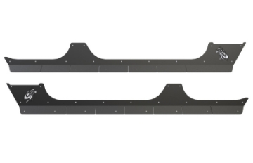 Picture of Fishbone Offroad 07-18 Jeep Wrangler JK 2 Door Rocker Guards Scale Armor