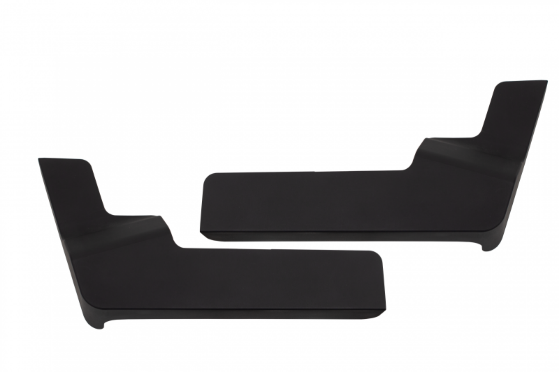 Picture of Fishbone Offroad 2018+ Jeep Wrangler JL 2-4 Door - Black Quarter Panel Chip Guards
