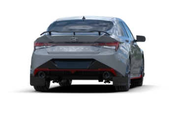 Picture of Rally Armor 22-23 Hyundai Elantra N & N Line Black Mud Flap w-Grey Logo