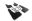 Picture of Rally Armor 22-24 Hyundai Tucson Black UR Mud Flap - Metallic Black Logo