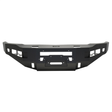 Picture of Westin 15-19 Chevrolet Silverado 2500-3500 Pro-Series Front Bumper - Textured Black