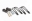 Picture of Daystar 2005-2019 Ford F-250 4WD with Dana 60 Axle - 2in Rear Block & U-Bolt Kit
