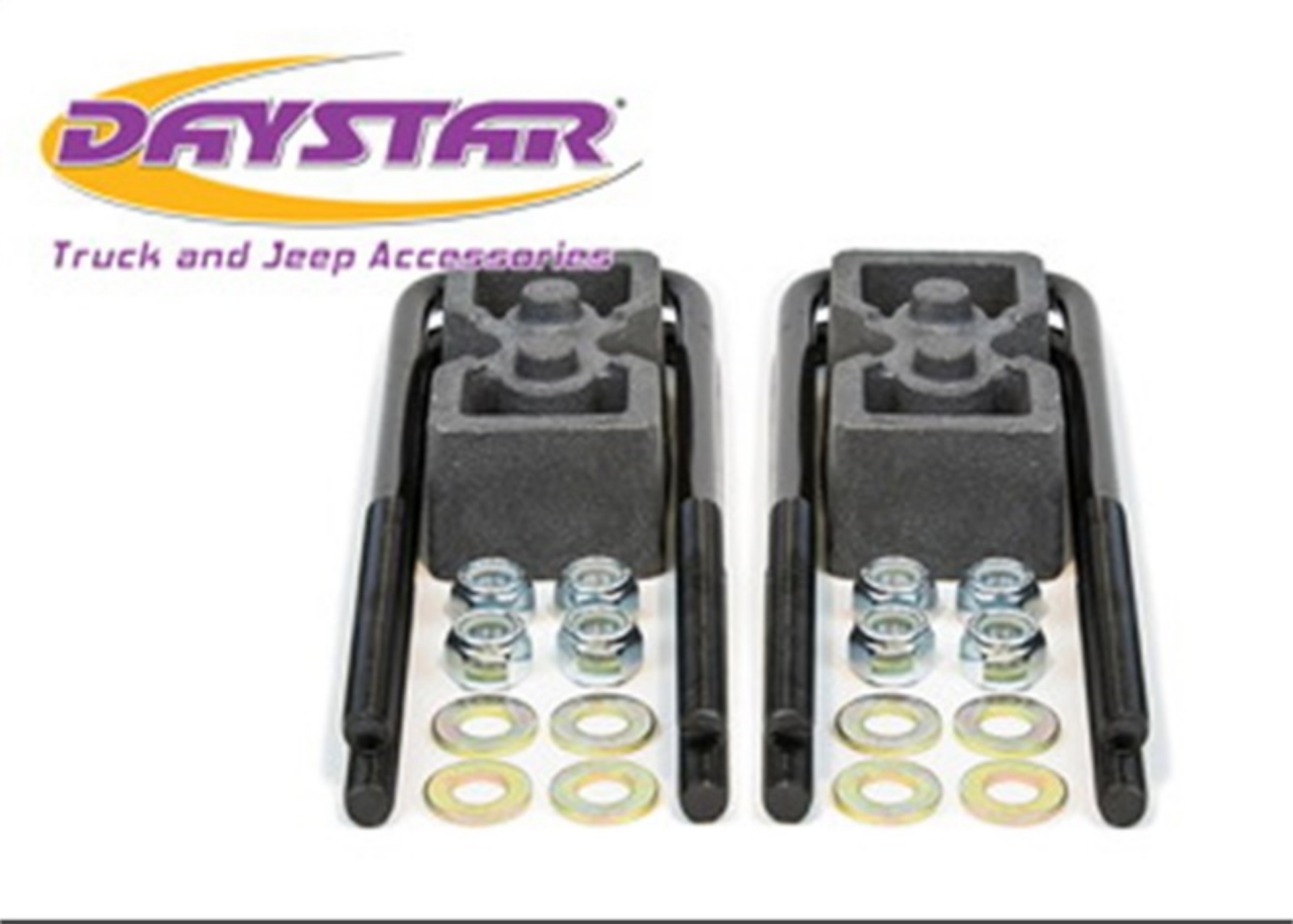 Picture of Daystar 2009-2019 Ford F-150 2WD-4WD - 2in Rear Block & U-Bolt Kit
