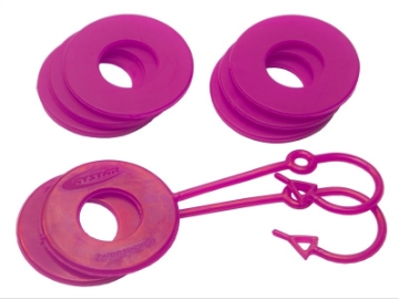 Picture of Daystar Fluorescent Pink D Ring Isolator w-Lock Washer Kit