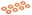 Picture of Daystar D-Ring Shackle Washers Set of 8 Fluorescent Orange