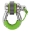 Picture of Daystar Fluorescent Green Locking D Ring Isolator Pair