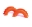 Picture of Daystar D-Ring Shackle Isolator Orange Pair
