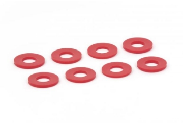 Picture of Daystar D-Ring Shackle Washers Set of 8 Red