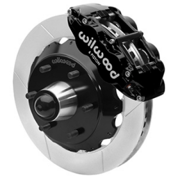 Picture of Wilwood 63-87 C10 CPP Spindle FNSL6R Front BBK 13in Slotted 6x5-5 BC - Black